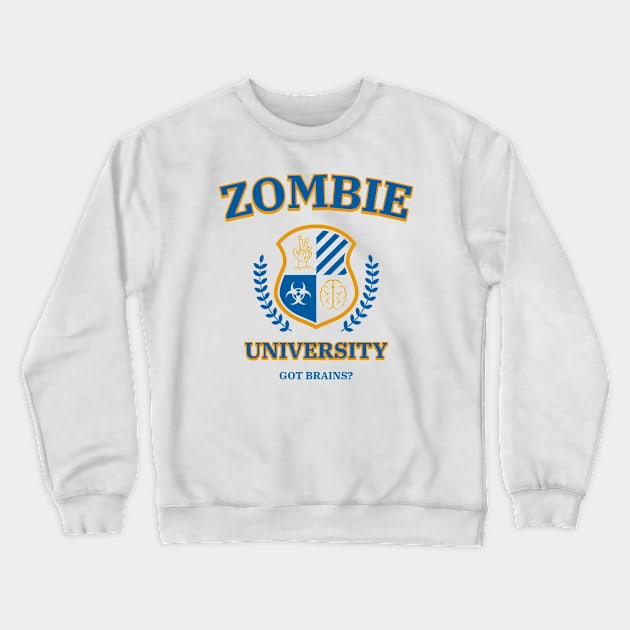 ZOMBIE UNIVERSITY 2 Crewneck Sweatshirt by GreatSeries